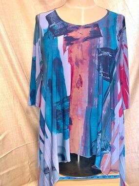 SOL DIONE STUDIO Women’s Tunic Top SIZE LARGE